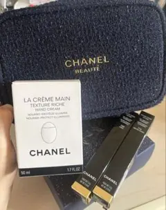 CHANEL 3点セット ミラー、リップ、ハンドクリーム - メルカリ