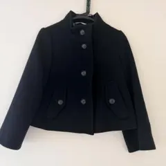 こちらは即日発送　クレストブリッジ　黒ウールショートコートのサムネイル