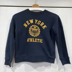 NEW YORK ATHLETIC トレーナー 140 ネイビー