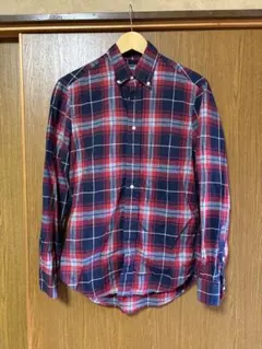 チェック柄 長袖シャツ