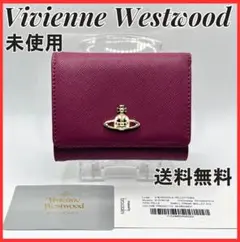 Vivienne Westwood 折財布 チェック 定番 人気 紫 - メルカリ
