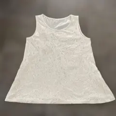 レース デザイン タンクトップ