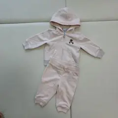 定価2万✨ラルフローレン　ジップパーカー＆パンツセット　パイル　ポロベア　18M