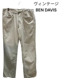 ヴィンテージ　BEN DAVIS ベージュ チノパンのサムネイル