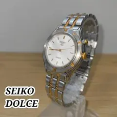 極美品 状態良好 セイコー ドルチェ AGS 3M21-0A40 腕時計 コンビ 