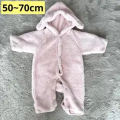 【50~70cm】カバーオール/冬服/赤ちゃん/ベビー/アウター/コート/女の子