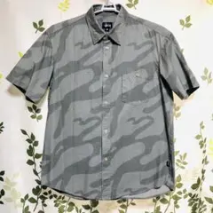メ(^ ^)P【STUSSY】 迷彩柄 半袖 オールドステューシー USA製