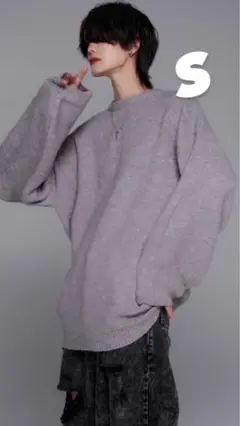 23aw ADRER ふわもちニット グレー 完売品