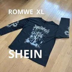長袖Tシャツ　黒　SHEIN