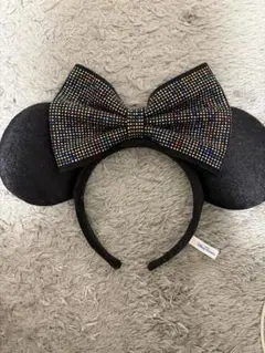 ミッキー耳カチューシャ ビジュー付き