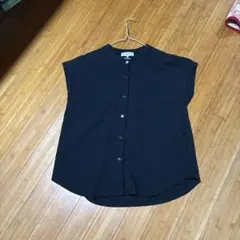 SEASON REASON 黒 L ボタン付きベスト