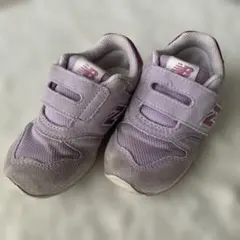 14.5cm ニューバランス　紫　パープル　子どもスニーカー　靴