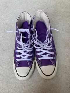 コンバースオールスター　パープル