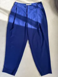 BEAUTY&YOUTH Mサイズ 青プリーツパンツ