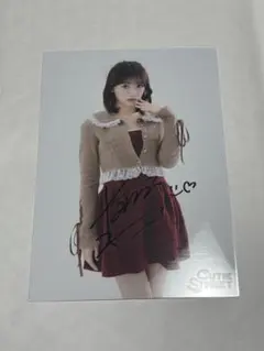 バ*ン様 板倉可奈　トークポート　サイン　生写真 板倉可奈 アイドル 生写真 4枚セット トークポート キュースト