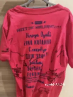 【8/24値下げ】Suchmos 直筆サイン MTWB2017 フェス　Tシャツ 8/24値下げ】Suchmos 直筆サイン MTWB2017 フェス Tシャツ 8/24