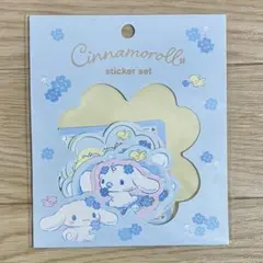 サンリオ シナモロール シナモン 水色クローバー ステッカーセット シール