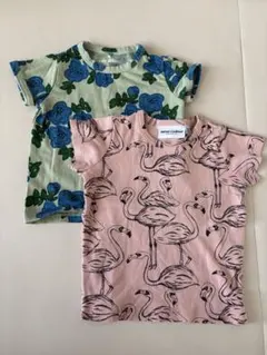 Mini Rodini 半袖Tシャツ 2枚セット 80/86のサムネイル