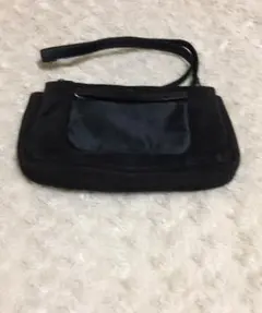 スエード ショルダーバッグ