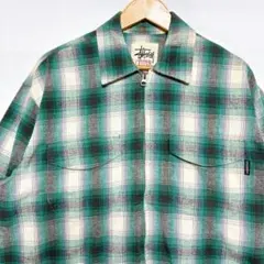 2026年最新】STUSSY カラー：グリーン系 メンズ ネルシャツの人気