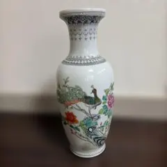 【極美品】薩摩焼 沈壽官 花瓶 鳳凰 牡丹 藤 花鳥図 金彩 飾壺 骨董 極美品】薩摩焼 沈壽官 花瓶 鳳凰 牡丹 藤 花鳥図 金彩 飾壺 骨董