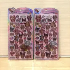 正規品✨うるちゅるポップシール 日焼けキティ 2枚セット