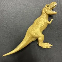 ティラノサウルス　金　ゴールド スーパー恐竜　&co デアゴスティーニ　アンドコ
