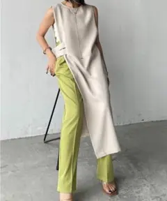 【完売品】AIC. アシンメトリーロングワンピース
