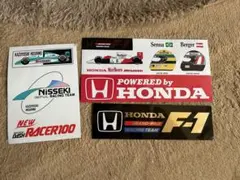 HONDA F-1 ステッカー まとめ売り 日石 アイルトン セナ