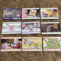 おぱんちゅうさぎ　カードセット　キラあり