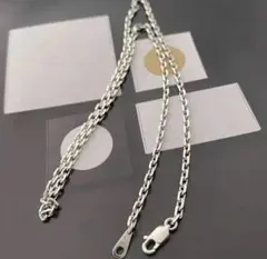 シルバーリンクチェーンネックレス