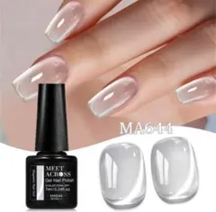 マグネットジェル　水光　ガラス　ビーズ　クリアマグ　うる艶　ちゅるん　硬化