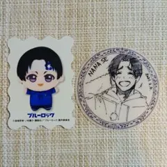七星虹郎　特典カード　ブルーロック　原画展　クリアシート　ちびぐるみフェス