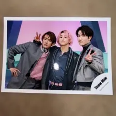 Snow Man 向井康二 佐久間大介 渡辺翔太 公式写真