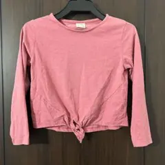 ザラキッズ★前結び風ロンT 長袖カットソー120センチ程度