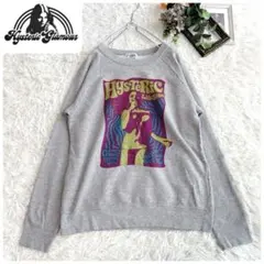 極美品✨超レア✨ヒステリックグラマー　センターロゴ　ヒスガール　ラメ　スウェット
