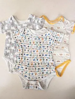 ベビー肌着3枚セット 80cm カラフル