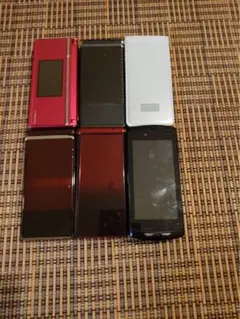 ガラケー6台