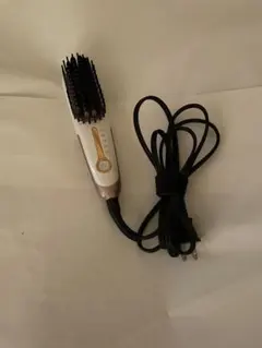 ★超美品★ケアライズモデルC ブラシ型ヘアアイロン　ホワイト