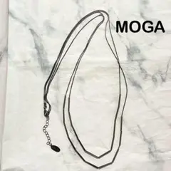 モガ MOGA 2連 メタル ネックレス