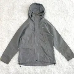 アルパインデザイン マウンテンパーカー L チェック柄 グレー 羽織 アウトドア