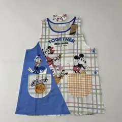 【新品】ミッキーマウスフレンズ　ディズニー保育士エプロン　フリーサイズ