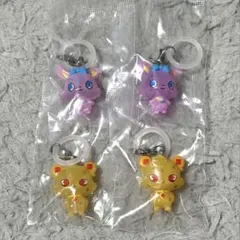ジュエルペットめじるしアクセサリー4個セット