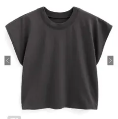 フレンチスリーブTシャツ[pm374] グレー