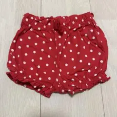 baby GAP 赤い水玉 フリルパンツ 6-12ヶ月 かぼちゃパンツのサムネイル
