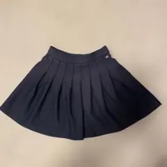 ZARA ネイビー プリーツスカート 134cm