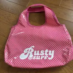 【美品】RUSTYビニールトートバッグのサムネイル