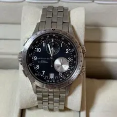 HAMILTONハミルトン Khaki E.T.O. クロノグラフ メンズ腕時計のサムネイル