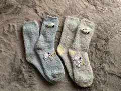 未使用　SNOOPY ルームソックス　二足組