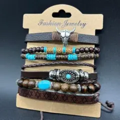 ブレスレット ナバホ風 アメカジ グランジ ボヘミアン ターコイズ ビンテージ